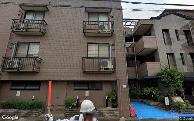 コスモ十条グランシティの外観（Googleストリートビュー）