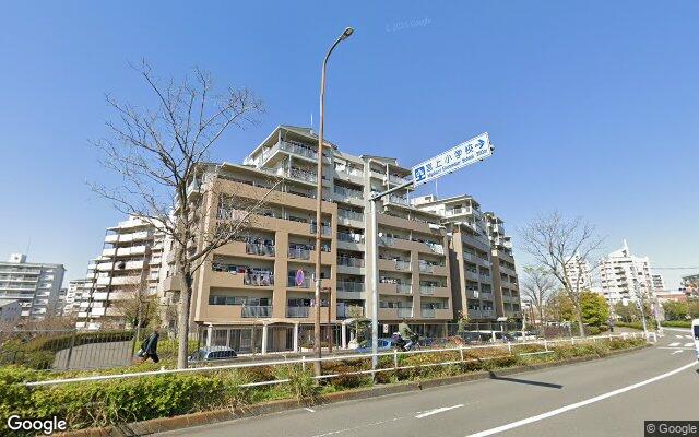南大沢学園六番街の外観（Googleストリートビュー）