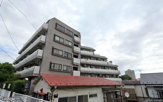 キャニオングランデ中台の外観（Googleストリートビュー）