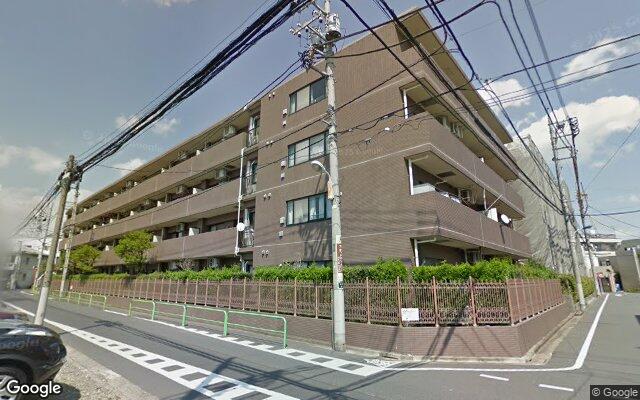 グリーンビレッジ氷川台の外観（Googleストリートビュー）