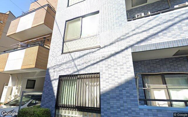 セザール白金の外観（Googleストリートビュー）