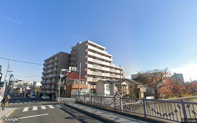 王子神谷パークホームズの外観（Googleストリートビュー）