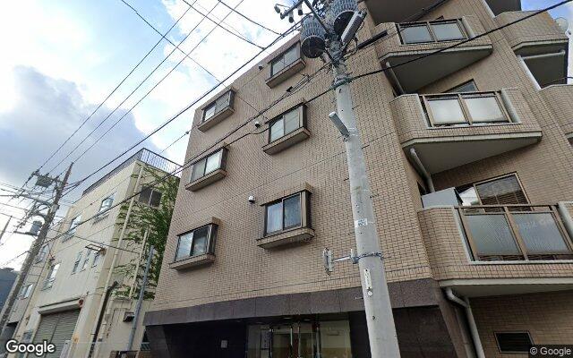 サンリベール千住大橋の外観（Googleストリートビュー）