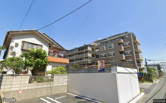 ライオンズガーデン葛西の外観（Googleストリートビュー）
