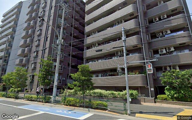 バームハイツ西葛西弐番館の外観（Googleストリートビュー）