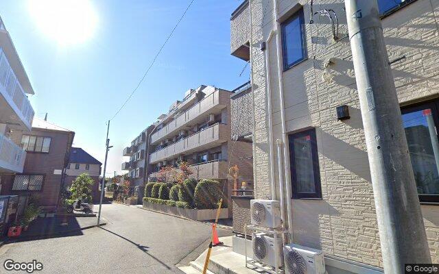ライオンズガーデン調布けやきの杜の外観（Googleストリートビュー）
