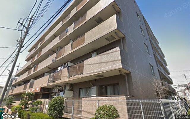 ルグラン千住仲町の外観（Googleストリートビュー）