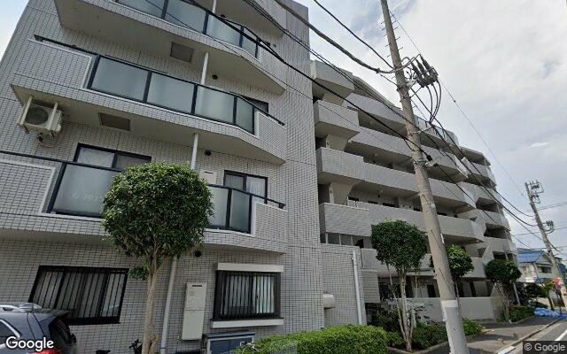 クリオ亀有壱番館の外観（Googleストリートビュー）