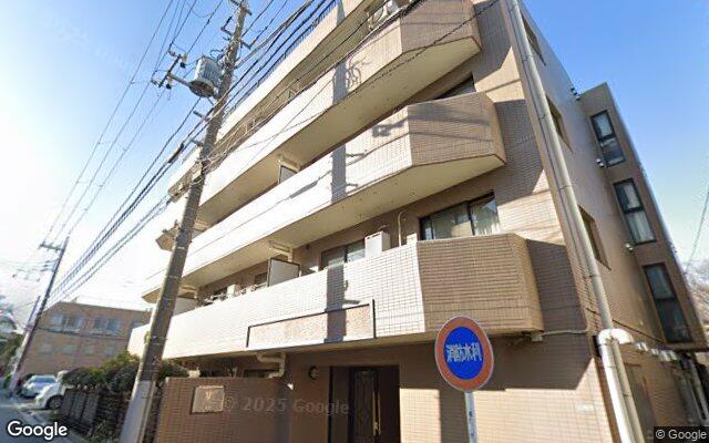 マイキャッスル沼袋の外観（Googleストリートビュー）
