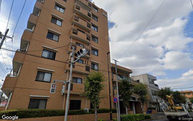 ダイアパレス西新井大師の外観（Googleストリートビュー）