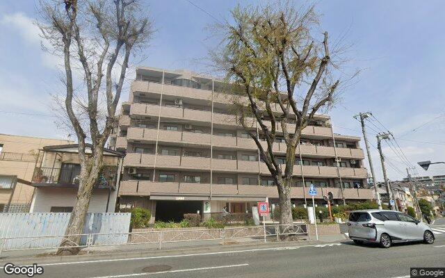 ライオンズガーデンつつじヶ丘の外観（Googleストリートビュー）