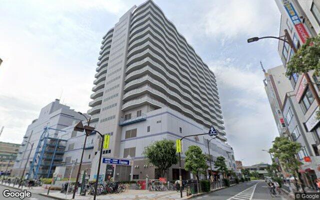 アスタ住宅の外観（Googleストリートビュー）