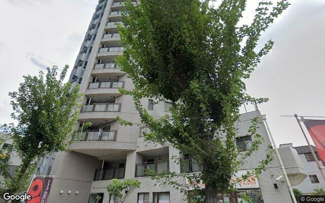 オーバルコート立花の外観（Googleストリートビュー）