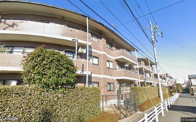 ルミナス小平壱番館の外観（Googleストリートビュー）