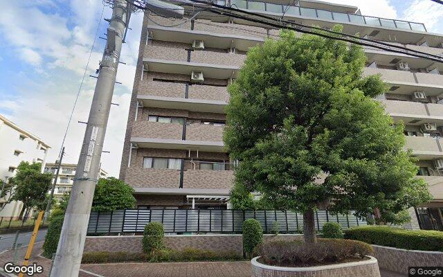 ライオンズガーデン西新井第2の外観（Googleストリートビュー）