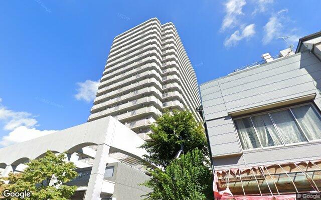 ツインタワーすみとし毛利館の外観（Googleストリートビュー）