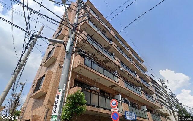 ライオンズマンション西台第2の外観（Googleストリートビュー）