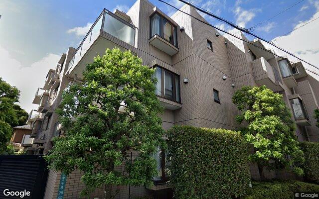 アクシルコート千早町の外観（Googleストリートビュー）