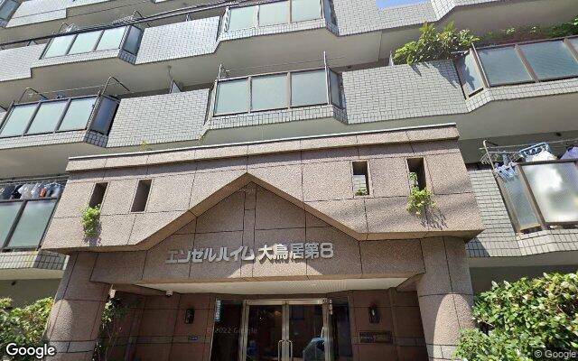 エンゼルハイム大鳥居第8の外観（Googleストリートビュー）