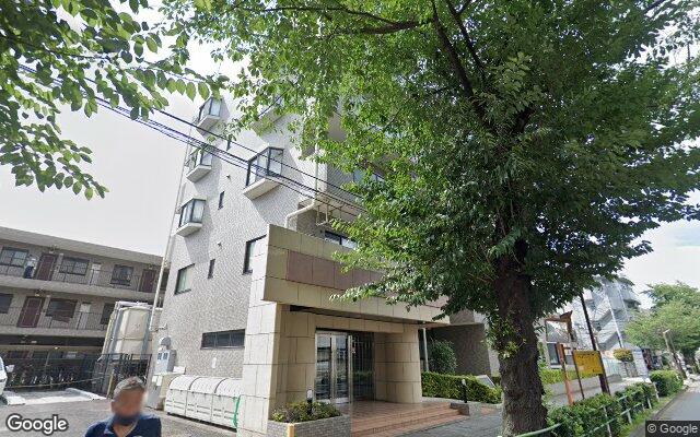 ライオンズガーデン府中紅葉丘の外観（Googleストリートビュー）