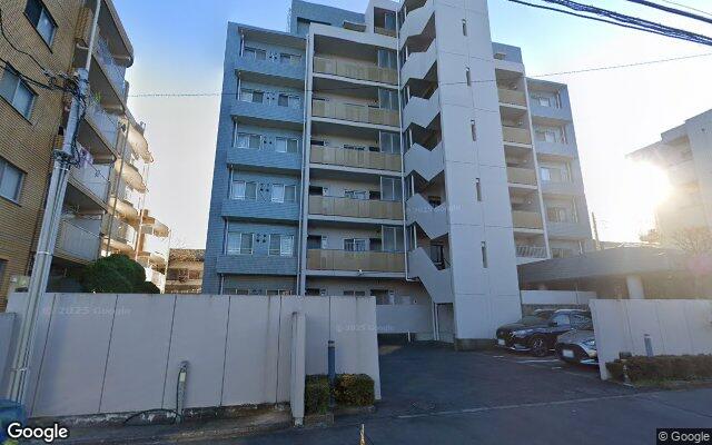 一橋学園パークホームズの外観（Googleストリートビュー）