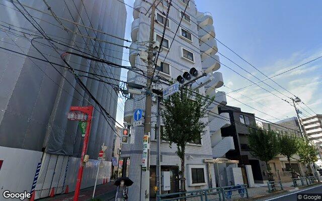 パペーテ千住新橋の外観（Googleストリートビュー）
