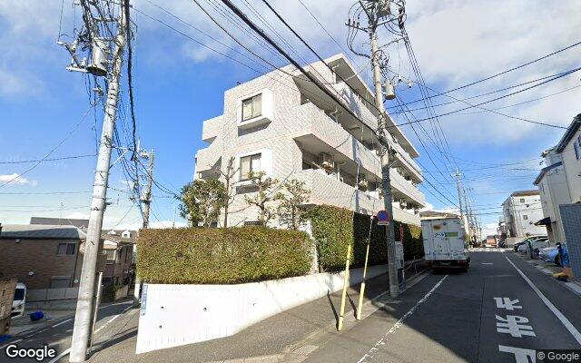 ライオンズマンション下赤塚第3の外観（Googleストリートビュー）