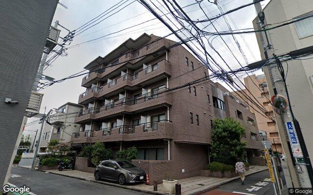 パークアヴェニュー新宿西の外観（Googleストリートビュー）