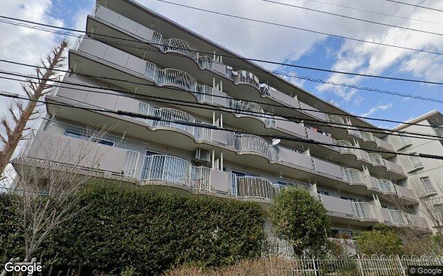 ヴェラハイツ西新井の外観（Googleストリートビュー）