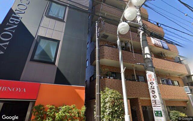 ライオンズマンション亀戸中央公園の外観（Googleストリートビュー）