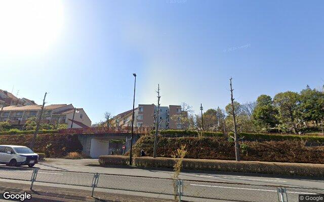 ベルコリーヌ南大沢5-9-7号棟の外観（Googleストリートビュー）