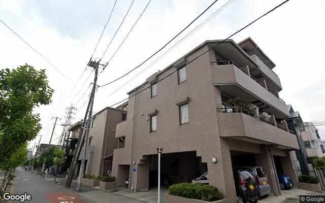グリーンパーク綾瀬の外観（Googleストリートビュー）