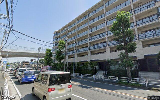平井サンハイツの外観（Googleストリートビュー）