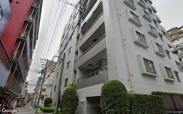 コスモ町屋グランコートの外観（Googleストリートビュー）