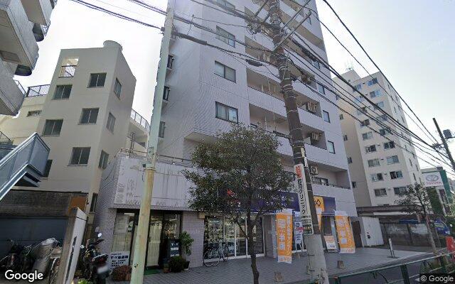 セザール東中野の外観（Googleストリートビュー）