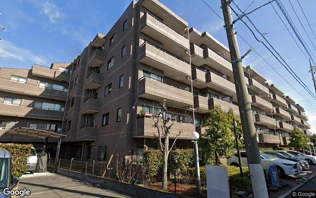 日興パレグランデ八王子の外観（Googleストリートビュー）