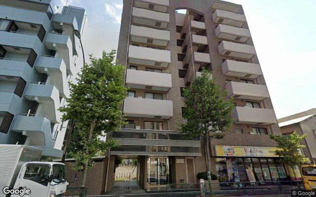 サザンコート早稲田の外観（Googleストリートビュー）