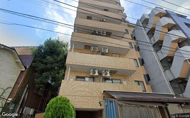 ライオンズマンション門前仲町第5の外観（Googleストリートビュー）