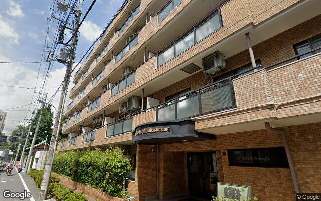 ライオンズマンション本蓮沼の外観（Googleストリートビュー）