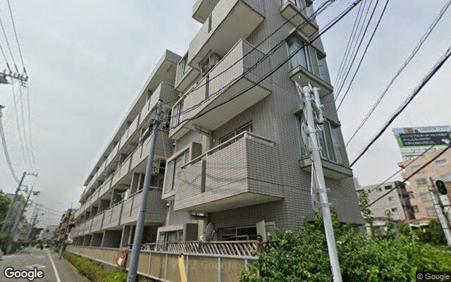 ウィン多摩川の外観（Googleストリートビュー）