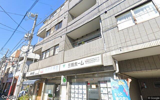 ネオハイツヴェルビュ旗の台の外観（Googleストリートビュー）