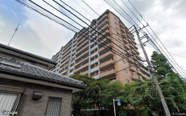 クラルテ武蔵野の外観（Googleストリートビュー）