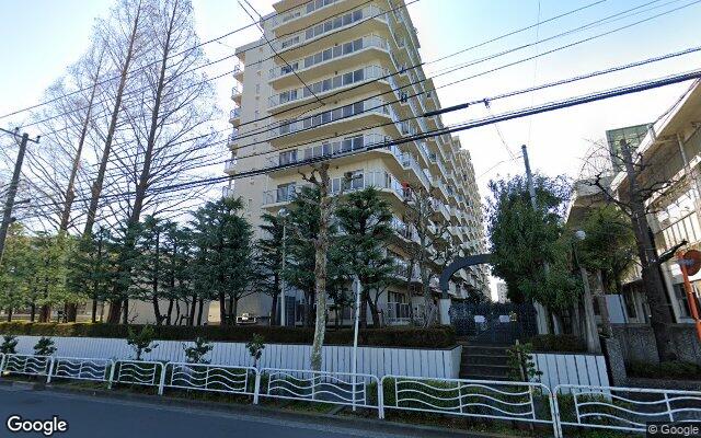 ダイアパレス猿江恩賜公園の外観（Googleストリートビュー）