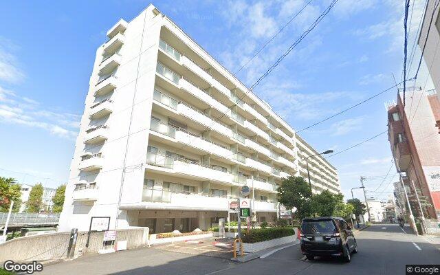 アーバンハイツ巣鴨B棟の外観（Googleストリートビュー）