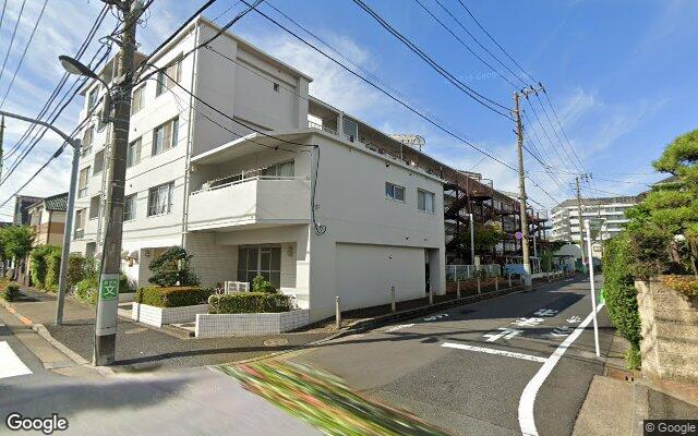 グリーンパーク花畑3リシュモンの外観（Googleストリートビュー）