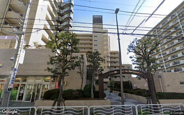 ライオンズマンション仙台堀川公園の外観（Googleストリートビュー）