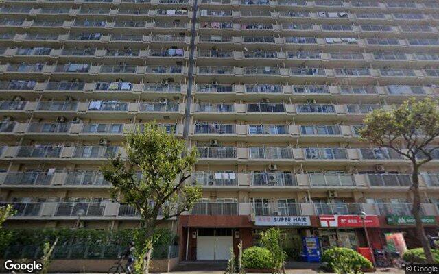 東大島ファミールハイツの外観（Googleストリートビュー）