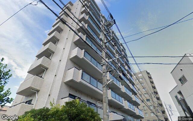 ビューコート金町の外観（Googleストリートビュー）
