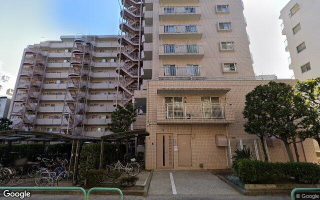 ツインシティ弐番館アルス東砂の外観（Googleストリートビュー）