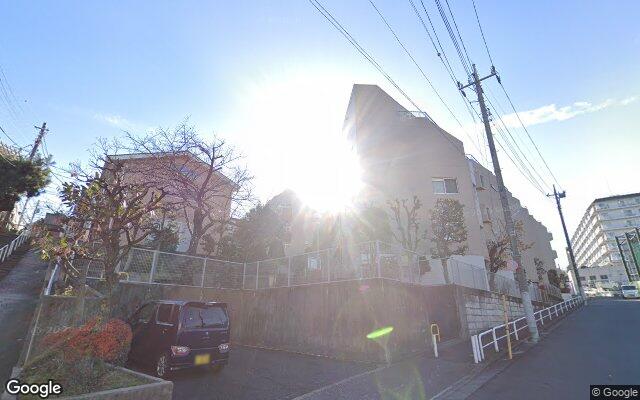 コスモ中台の外観（Googleストリートビュー）